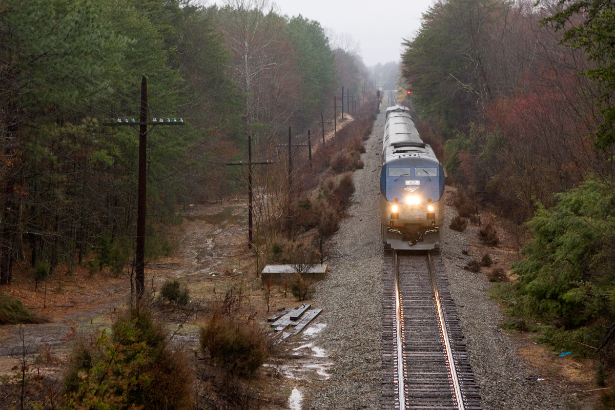 Amtrak 50 at Keswick