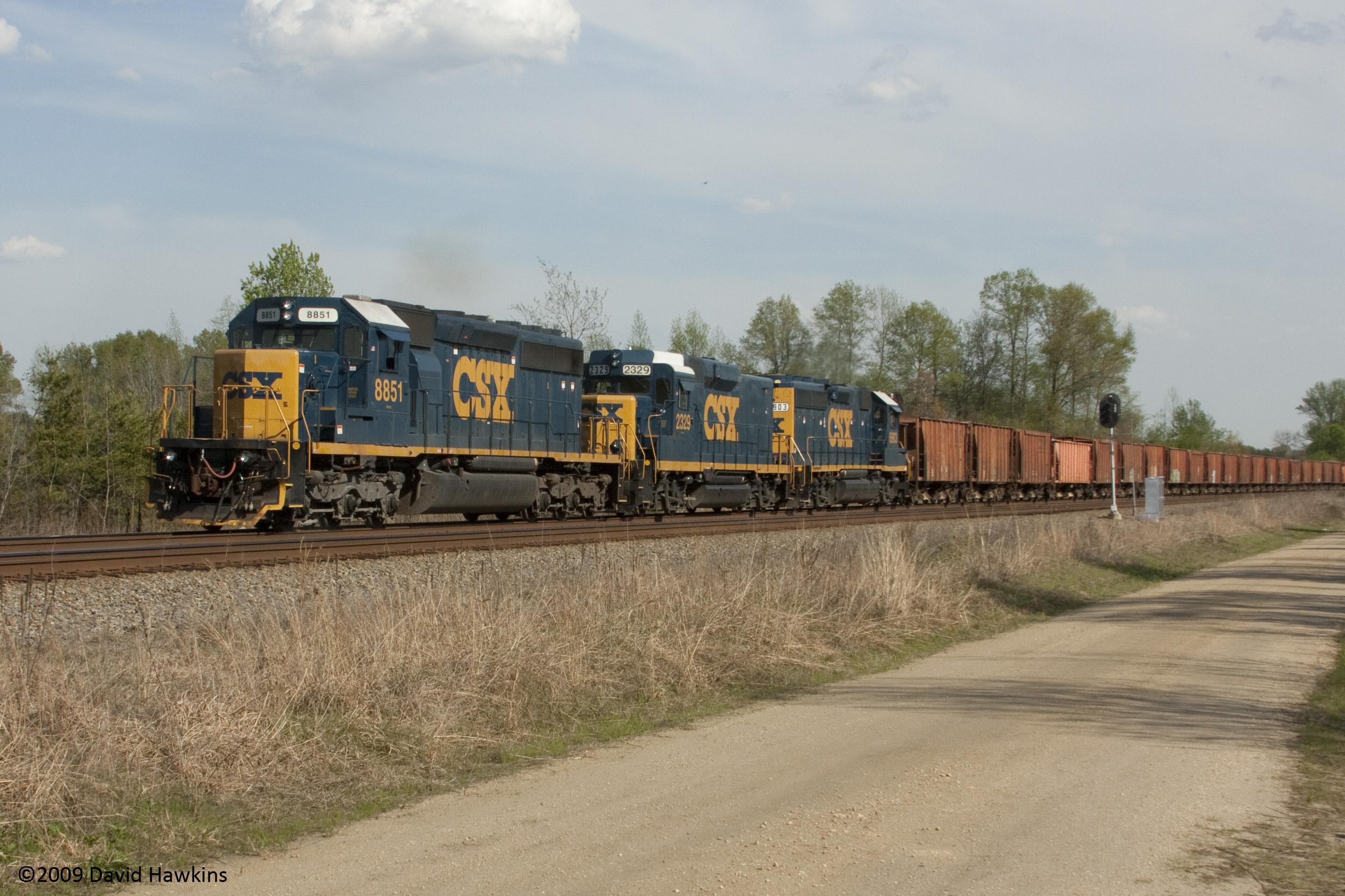 CSX W080 at Jones Crossing