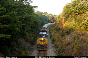 CSX 561 West at Keswick